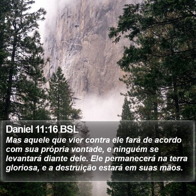 Daniel 11:16 BSL Bible Verse Image