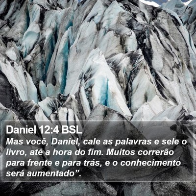 Daniel 12:4 BSL Bible Verse Image