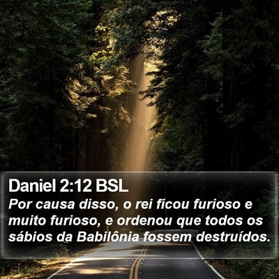 Daniel 2:12 BSL Bible Verse Image