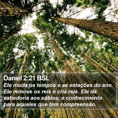 Daniel 2:21 BSL Bible Verse Image