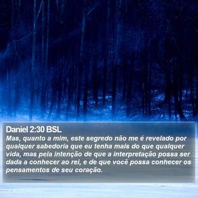 Daniel 2:30 BSL Bible Verse Image