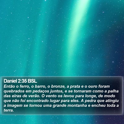 Daniel 2:35 BSL Bible Verse Image