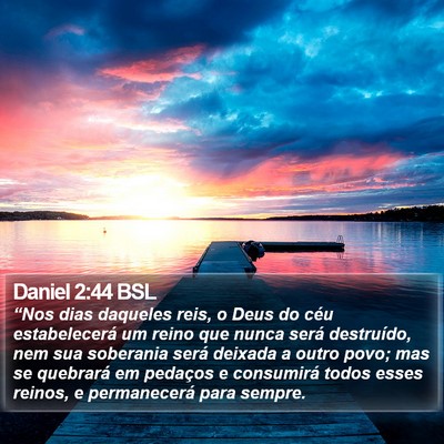 Daniel 2:44 BSL Bible Verse Image