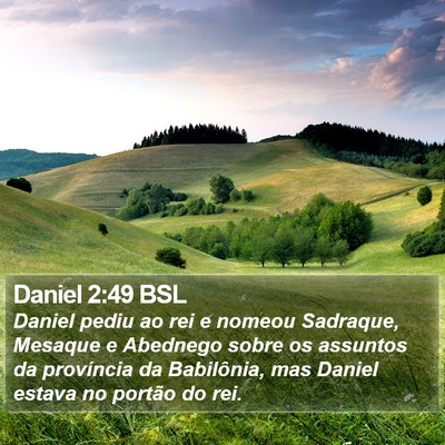 Daniel 2:49 BSL Bible Verse Image