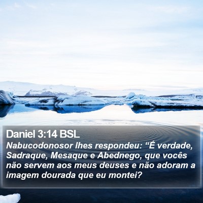 Daniel 3:14 BSL Bible Verse Image