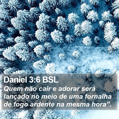 Daniel 3:6 BSL Bible Verse Image