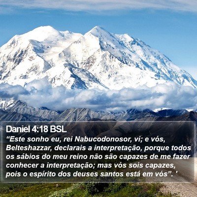 Daniel 4:18 BSL Bible Verse Image