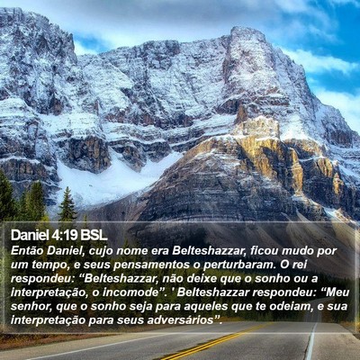 Daniel 4:19 BSL Bible Verse Image