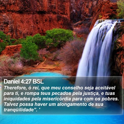 Daniel 4:27 BSL Bible Verse Image
