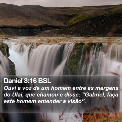Daniel 8:16 BSL Bible Verse Image