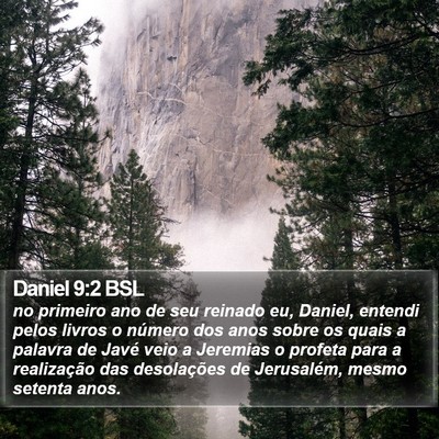 Daniel 9:2 BSL Bible Verse Image
