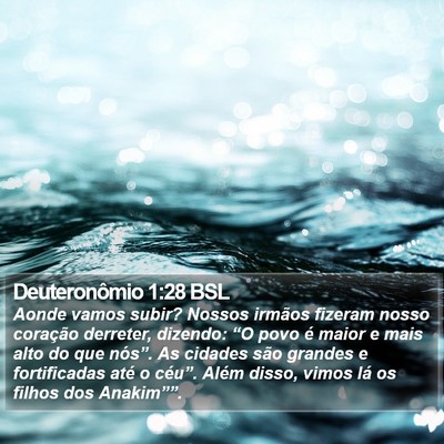 Deuteronômio 1:28 BSL Bible Verse Image
