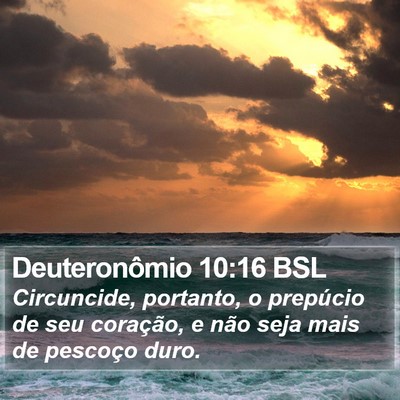 Deuteronômio 10:16 BSL Bible Verse Image