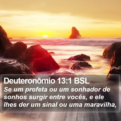 Deuteronômio 13:1 BSL Bible Verse Image