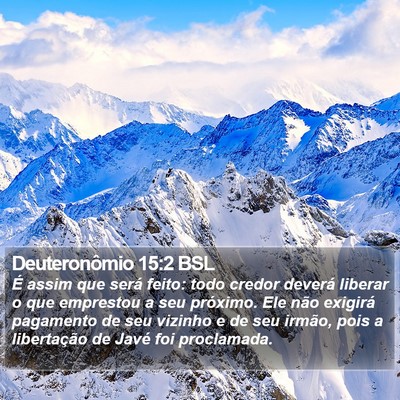 Deuteronômio 15:2 BSL Bible Verse Image
