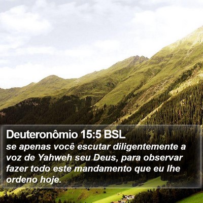 Deuteronômio 15:5 BSL Bible Verse Image