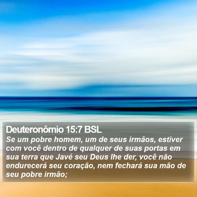 Deuteronômio 15:7 BSL Bible Verse Image