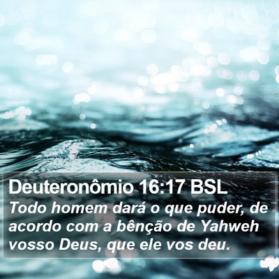 Deuteronômio 16:17 BSL Bible Verse Image
