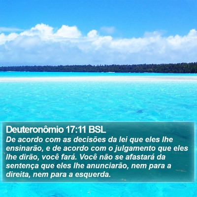 Deuteronômio 17:11 BSL Bible Verse Image