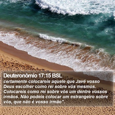 Deuteronômio 17:15 BSL Bible Verse Image