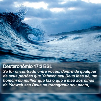 Deuteronômio 17:2 BSL Bible Verse Image