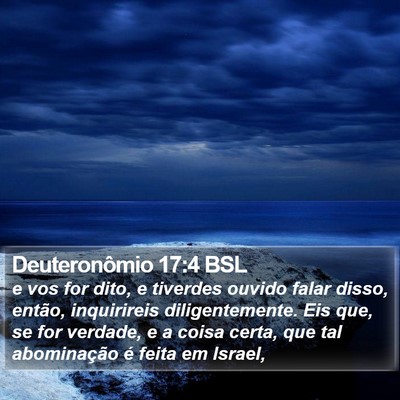 Deuteronômio 17:4 BSL Bible Verse Image