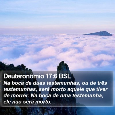 Deuteronômio 17:6 BSL Bible Verse Image