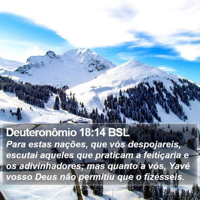Deuteronômio 18:14 BSL Bible Verse Image