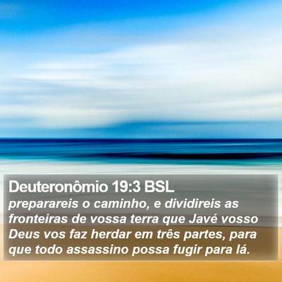 Deuteronômio 19:3 BSL Bible Verse Image