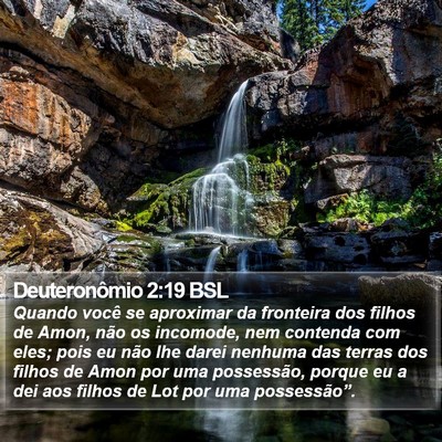 Deuteronômio 2:19 BSL Bible Verse Image