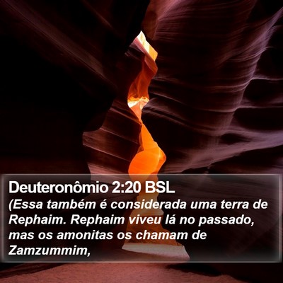 Deuteronômio 2:20 BSL Bible Verse Image