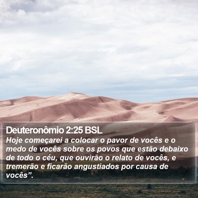 Deuteronômio 2:25 BSL Bible Verse Image