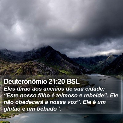 Deuteronômio 21:20 BSL Bible Verse Image