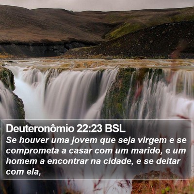 Deuteronômio 22:23 BSL Bible Verse Image
