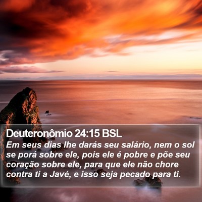 Deuteronômio 24:15 BSL Bible Verse Image