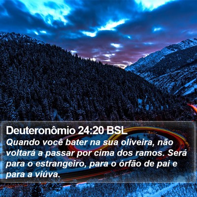 Deuteronômio 24:20 BSL Bible Verse Image