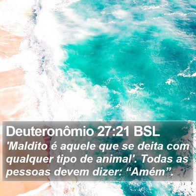 Deuteronômio 27:21 BSL Bible Verse Image