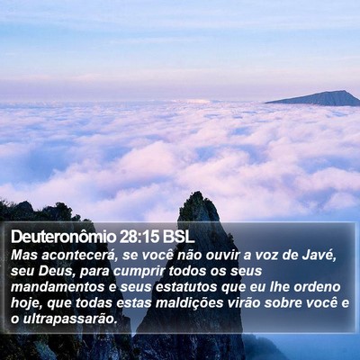 Deuteronômio 28:15 BSL Bible Verse Image