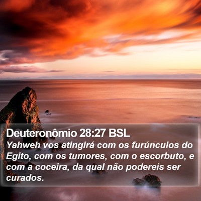 Deuteronômio 28:27 BSL Bible Verse Image