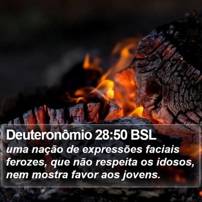 Deuteronômio 28:50 BSL Bible Verse Image