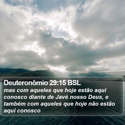 Deuteronômio 29:15 BSL Bible Verse Image