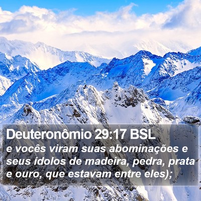 Deuteronômio 29:17 BSL Bible Verse Image