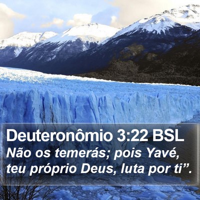 Deuteronômio 3:22 BSL Bible Verse Image