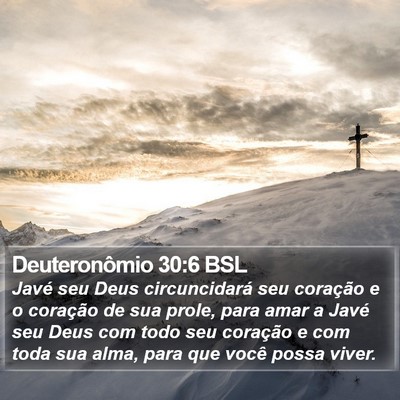 Deuteronômio 30:6 BSL Bible Verse Image