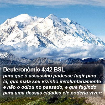 Deuteronômio 4:42 BSL Bible Verse Image