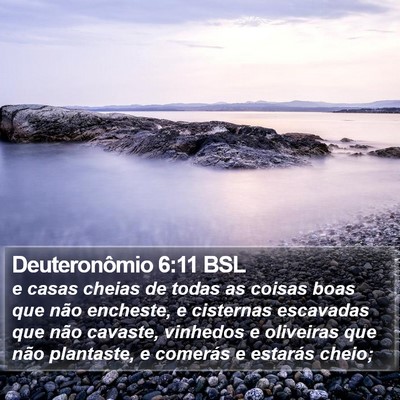 Deuteronômio 6:11 BSL Bible Verse Image