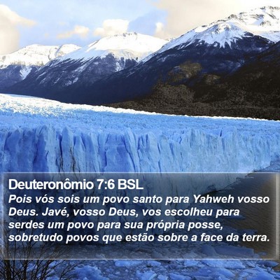 Deuteronômio 7:6 BSL Bible Verse Image