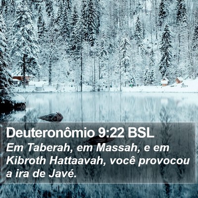 Deuteronômio 9:22 BSL Bible Verse Image