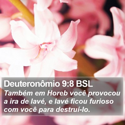 Deuteronômio 9:8 BSL Bible Verse Image