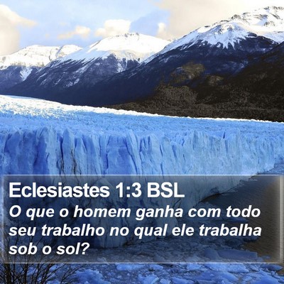 Eclesiastes 1:3 BSL Bible Verse Image